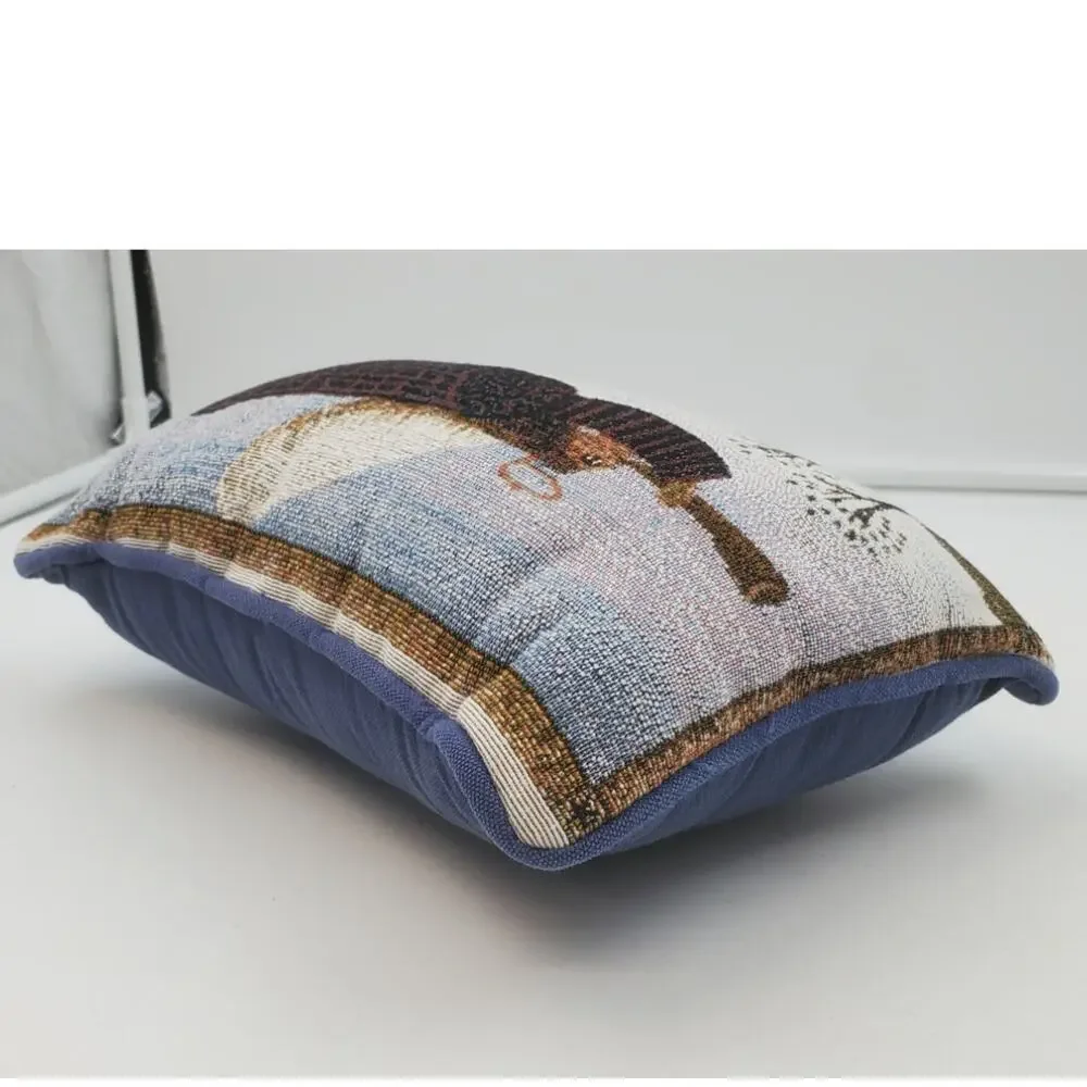 Angel Christmas Throw Pillow Small Holiday Decor, PRE-OWNED